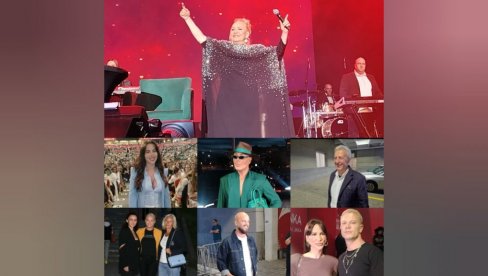 CELA ESTRADA NA KONCERTU: Vesnu Zmijanac podržale mnogobrojne kolege na njen zlatni jubilej (FOTO)