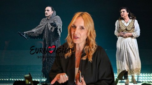 ПРЕКИДАМ, ДА СЕ НЕ БИХ РАСПЛАКАЛА Видите како је Душка реаговала на наступ Албаније, о овоме ће се причати