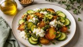 MEDITERANSKI UKUS NA VAŠ STO: Hrskavi krompir sa tikvicama, pestom i kremastim sirom