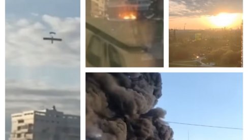 GORI MOSKVA: Ukrajina u najvećem napadu na Rusiju do sada - Dronovi se zakucavaju u stambene zgrade (VIDEO)