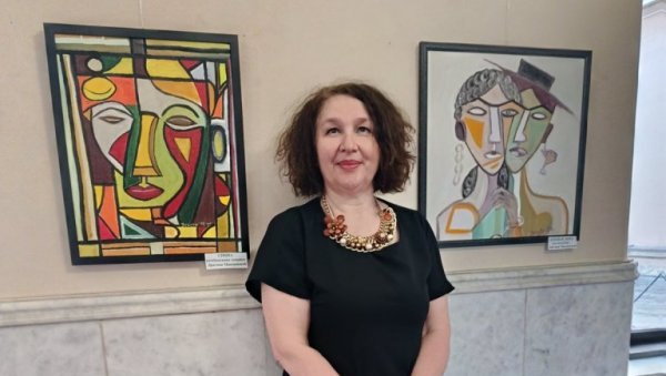 И ЊИХОВО ЈЕ СРЦЕ  У СРЦУ ШУМАДИЈЕ: Изложба чланова Ликовне секције Удружења Крагујевчана који живе у главном граду