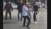 NASILJE BLOKADERSKE ŽGADIJE NA SLAVIJI: Hitna pomoć ukazala pomoć četvorici aktivista SNS-a (VIDEO)