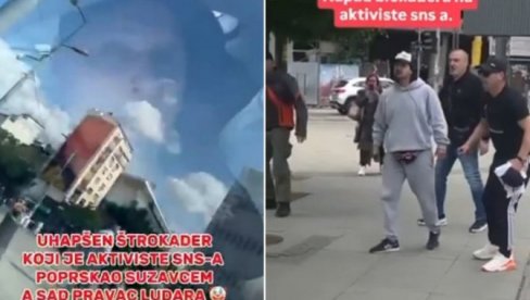 БЛОКАДЕРИ НОЖЕМ И СУЗАВЦЕМ НАПАЛИ СНС АКТИВИСТЕ НА СЛАВИЈИ: Четворо људи завршило у Хитној помоћи! (ВИДЕО)