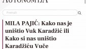 AUTOŠOVINIZAM JE TEŠKA BOLEST Dejan Vukelić se oglasio povodom napada blokadera na srpske vrednosti (FOTO)