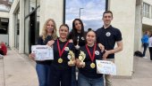 NAJBOLJI U SPORTSKOJ MASAŽI: Pehari i medalje učenicima ćuprijske Medicinske škole