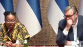 MI VAS ŽELIMO DA PREDSTAVIMO KAO DEO NAS Predsednik odgovorio na pitanje studentkinje vezano za volontiranje na Ekspu