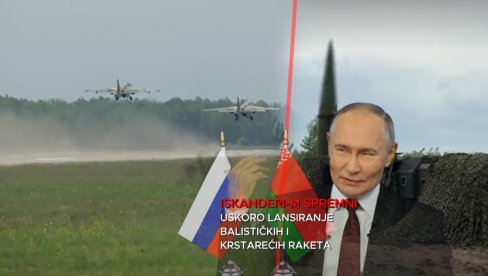 СНИМЉЕНА АКЦИЈА СА НУКЛЕАРНИМ РАКЕТАМА Огласио се Путин: Тензије расту, наша нуклеарна тријада је гарант равнотеже