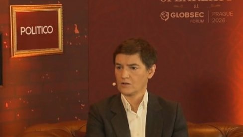 БРНАБИЋЕВА ГОСТ НА GLOBSEC ФОРУМУ: Председница Скупштине Србије међу светском елитом