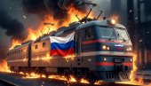 ХОРОР У РУСИЈИ: Дрон разнео локомотиву - броје се мртви
