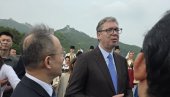 ОЧЕКУЈЕМ ДА ПРОШИРИМО ПОЉА САРАДЊЕ Вучић: За нас је посета Кини од велике важности