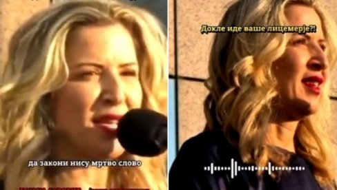 TUŽITELJKA STALA PRED BLOKADERE, PA KRENUO HAOS! Posle govora Bojane Savović usledili krvavi sukobi s policijom