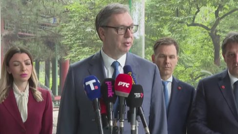 BIĆE DODATNIH RAZGOVORA O VOJNO-TEHNIČKOJ SARADNJI Vučić o sastanku sa Li Ćijangom