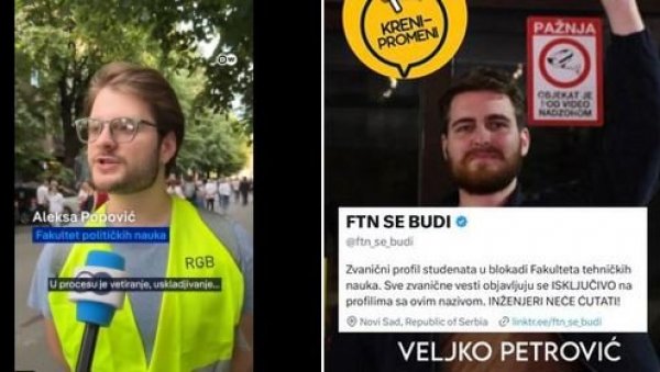 ЈЕСУ ЛИ ОВО СТУДЕНТИ?! Крени промени искусно истурио своје активисте и чланове и потурио као студенте