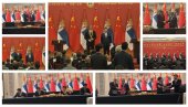 НА ПОНОС СРБИЈИ! ИСТОРИЈСКА ПОСЕТА ВУЧИЋА КИНИ: Српском председнику, председник Кине уручио највећи орден те државе (ВИДЕО)
