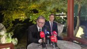 ВУЧИЋ ПОСЛЕ САСТАНКА СА СИЈЕМ: Поносам сам на Србију, верујем да су нам врата широм отворена