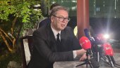ЈА САМ ПОНОСАН, ТО ЈЕ ЗАСЛУЖИЛА СРБИЈА Вучић о ордену: Волео бих да га са поносом чувају и Данило и Вукан и Милица