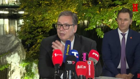 KINA JASNO PODRŽAVA TERITORIJALNI INTEGRITET KiM UNUTAR SRBIJE Vučić: Podrška je jasna, čvrstva, nedvosmislena i nepokolebljiva