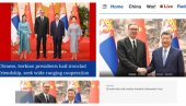 KINESKI MEDIJI NE PRESTAJU DA BRUJE O VUČIĆU: Pompezni naslovi, predsednik Srbije sve vreme glavna vest (FOTO)