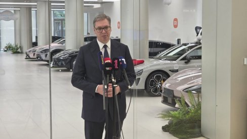 OBRAĆANJE PREDSEDNIKA VUČIĆA IZ KINE (VIDEO)