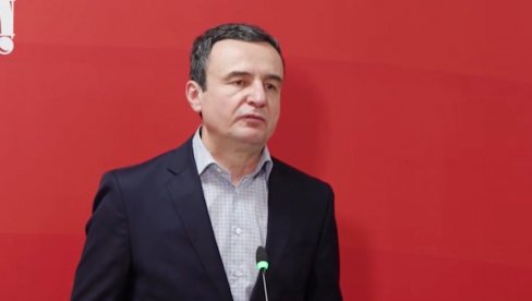НЕ ЗНАМ ГДЕ МИ ЈЕ... Аљбин Курти се поштено осрамотио
