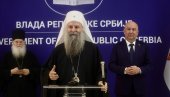 ПАТРИЈАРХ ПОРФИРИЈЕ: Манастир Ватопед је за Србе отаџбина и место где смо се духовно родили (ФОТО)