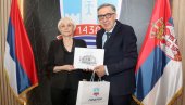 GRADSKOJ BIBLIOTECI 300 KNJIGA: Delegacija Predstavništva Republike Srpske posetila Smederevo