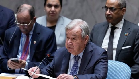 УН УПОЗОРИЛЕ НА НОВУ ЕСКАЛАЦИЈУ: Гутереш забринут због руских планова за нападе на Кијев