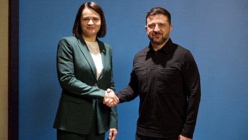 ZELENSKI PRIMIO LIDERKU BELORUSKE OPOZICIJE: Evo o čemu su razgovarali