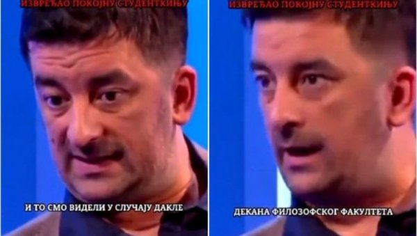 НОВИ СКАНДАЛ У ЖУТОМ УТИСКУ НЕДЕЉЕ: Новинар блокадер погибију студенткиње назвао личним чином