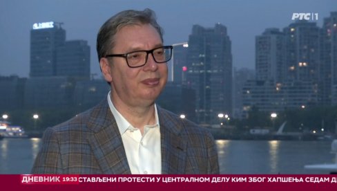 VUČIĆ SE OBRAĆA IZ KINE: Danas su potpisani ugovori u vrednosti od 993 miliona evra novih investicija