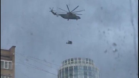 RUSIJA POJAČAVA ODBRANU MOSKVE: Postavlja nove Pancir sisteme na krovove zgrada (VIDEO)