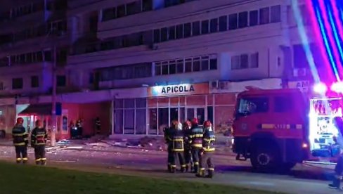 ДРАМА У НАТО ДРЖАВИ, СРУШИО СЕ ДРОН! Погођена стамбена зграда, Алијанса хитно реаговала (ВИДЕО)