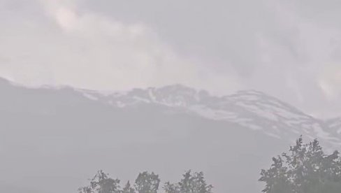 NEVEROVATNO! Sneg se i dalje beli u ovom delu Srbije (VIDEO)