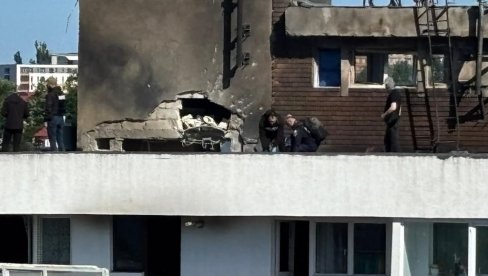 ПРОВОКАЦИЈА КИЈЕВА, ИЛИ ТЕК СЛУЧАЈНОСТ? Москва чека да се докаже чији је дрон ударио у кров куће у румунском месту Галаце (ФОТО)