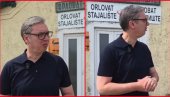 DELA UVEK GOVORE VIŠE OD REČI: Predsednik posetio Orlovat kao što je i obećao, pa najavio rekonstrukciju železničke stanice (VIDEO)