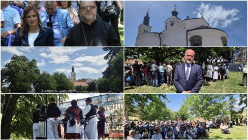 TAJ NAROD JE ZBOG SVOJE LJUBAVI PREMA SVOM NARODU I VERI ŽRTVOVAO SVE Održan Krajiški crkveno - narodni sabor kod manastira Krušedol (FOTO)
