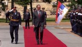 SVEČANOST U PALATI SRBIJA: Predsednik Vučić prisustvuje svečanoj akademiji povodom Dana MUP i Dana policije