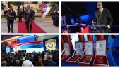 PREDSEDNIK VUČIĆ URUČIO JE MEDALJE I POSLAO SNAŽNU PORUKU: Dok se pitam za bilo šta, policija neće biti ponižena
