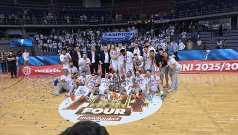 DULE, OVO JE ZA TEBE! Trener Spartaka tituli posvetio Dušku Vujoševiću