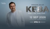 СПЕКТАКЛ КОЈИ СЕ ЧЕКАО ДЕЦЕНИЈАМА: Кеба заказао концерт каријере 12. септембра на Ташмајдану под називом „САД И  КО ЗНА КАД“!