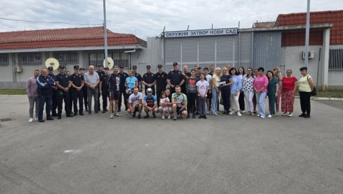 MILAN VELIKOG SRCA: Mlađi nadzornik iz OZ Novi Sad u humanoj misiji u cilju podizanja svesti o srčanim manama kod dece