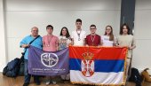 ПЕТ МЕДАЉА ИЗ ИСТОРИЈЕ: Успех ученика Математичке гимназије на европској олимпијади