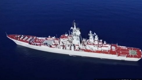 НАЈЈАЧИ РУСКИ БРОД СЕ ВРАЋА НА ТЕРЕН: Нуклеарни гигант добија Цирконе и Калибре (ВИДЕО)