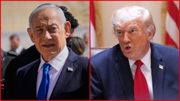 ПОТПУНО СИ ЛУД, БИО БИ У ЗАТВОРУ ДА НИЈЕ БИЛО МЕНЕ Медији тврде: Трамп побеснео на Нетанјахуа