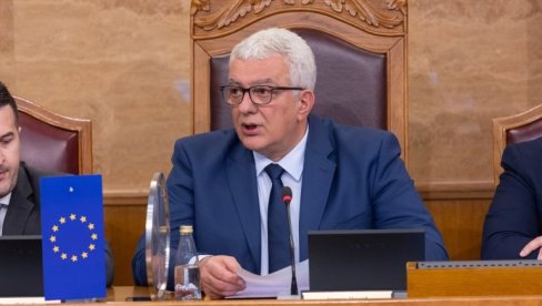 СРБИ ЛОШЕ СХВАЋЕНИ: Председник Скупштине Црне Горе и лидер НСД Андрија Мандић изазвао дебате политичким слоганом