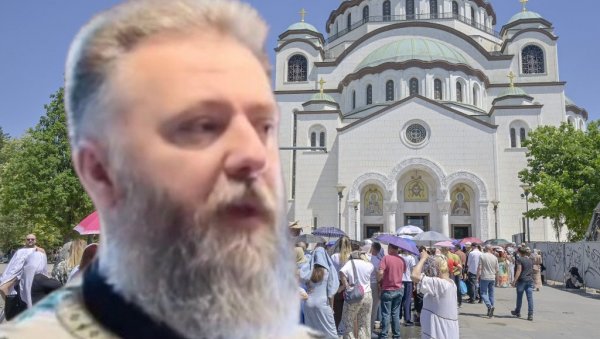 „НИ ТУРЦИ НАС НИСУ ТАКО ЧАСТИЛИ КАО НАШИ ИЗРОДИ“ Отац Предраг Поповић оштро осудио критике на рачун верника који целивају Појас Богородице