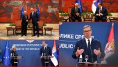 ВУЧИЋ И КОШТА ОБРАТИЛИ СЕ ЈАВНОСТИ Председник: Видимо се вечерас у Црној Гори, ако не будем представљао хибридну претњу (ВИДЕО)