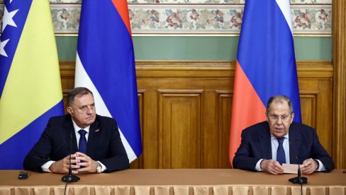 DODIK NAKON SASTANKA SA LAVROVOM: Saradnju Srpske i Rusije niko ne može zaustaviti