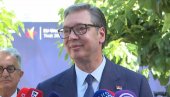 HVALA ZA VELIČANSTVENI DOČEK NA CETINJU Vučić: Pozovite gradonačelnika Cetinja da dođe u Beograd, znam da navija za Partizan