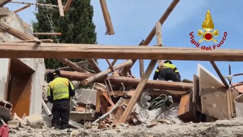 STRAVIČNA EKSPLOZIJA, IMA MRTVIH: Među povređenima i dete, hitne službe pretražuju ruševine (VIDEO)